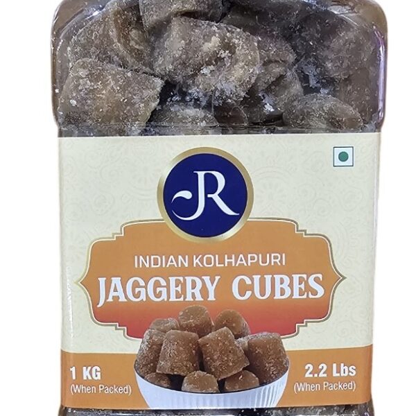 JR Premium Indian Jaggery Cubes 1kg