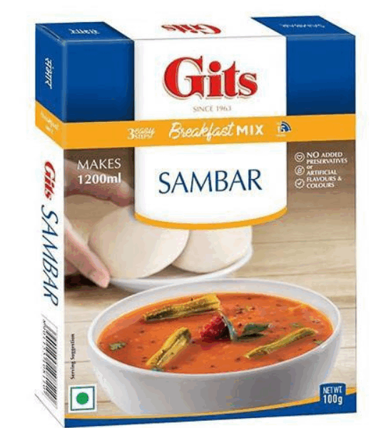 Gits Sambar Mix 100g (Standard Pack)