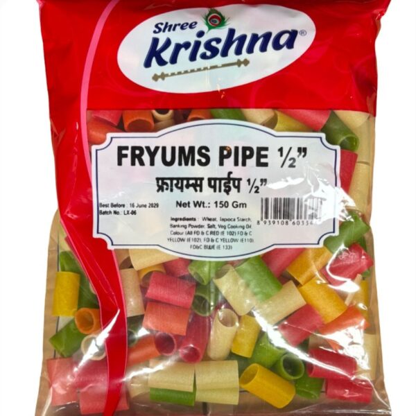 Shree Krishna Fryums Half Tube Shape 150g